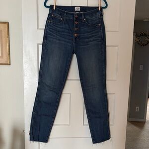 J. Crew Dark Blue Classic Vintage Straight Jeans
